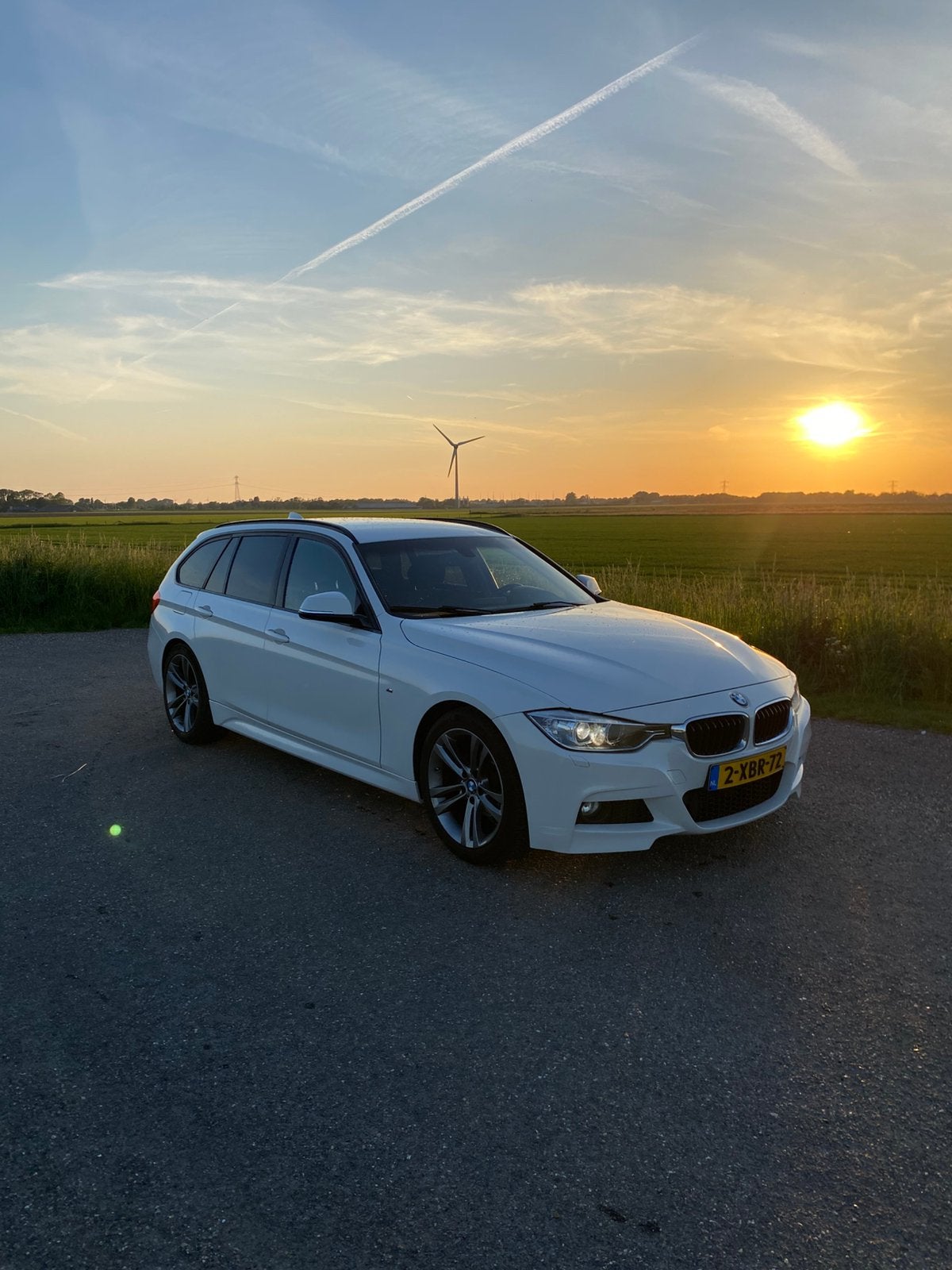 BMW 3-Serie touring M sport 2014, Auto's, BMW, 4 cilinders, Wit, Origineel Nederlands, Handgeschakeld