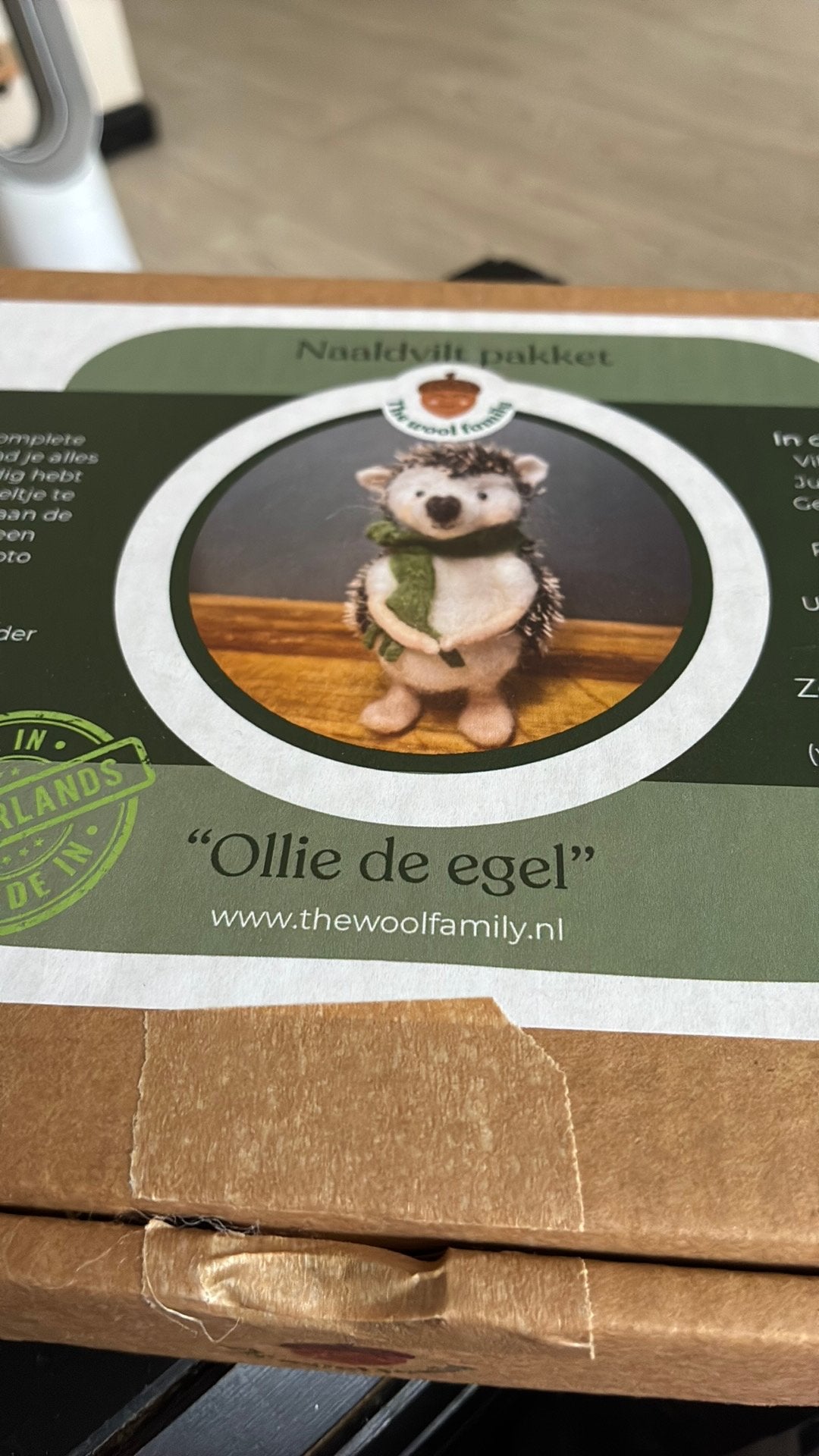 Te koop een pakket naaldvilten, Roze, Dieren, Nieuw, Ophalen of Verzenden