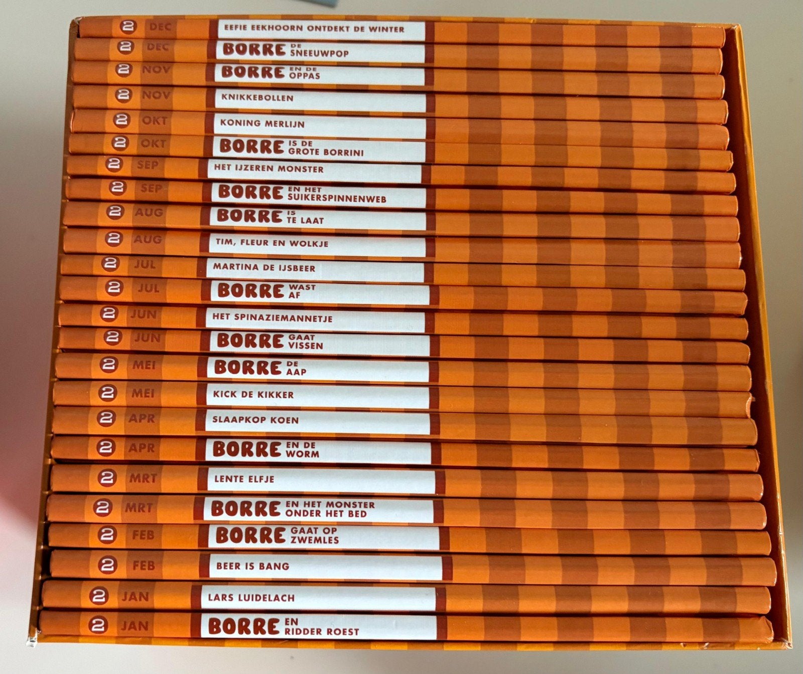 Borre Boeken Collectie - Complete Set, 3x24 + 8 bonusboekjes, Boeken, Ophalen, Zo goed als nieuw, Jeroen Aalbers, Fictie algemeen