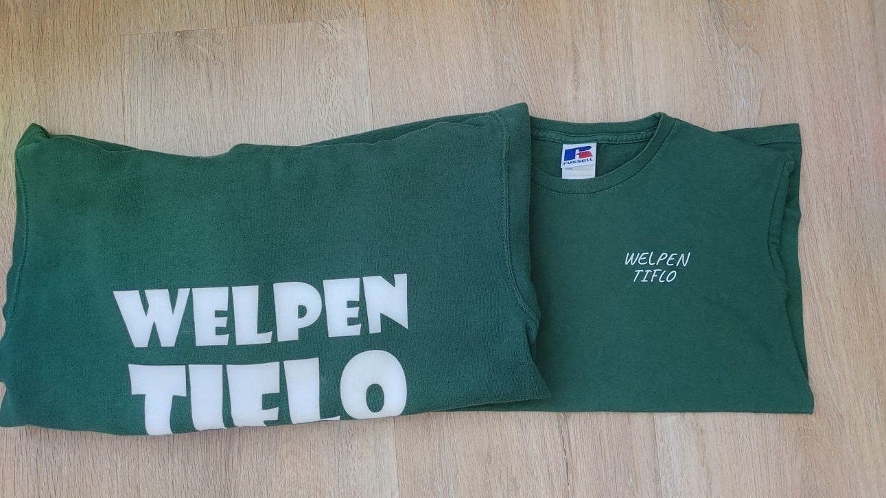 Scouting hoodie en t-shirt set - Welpen Tiflo Aalsmeer, Ophalen of Verzenden, Jongen of Meisje
