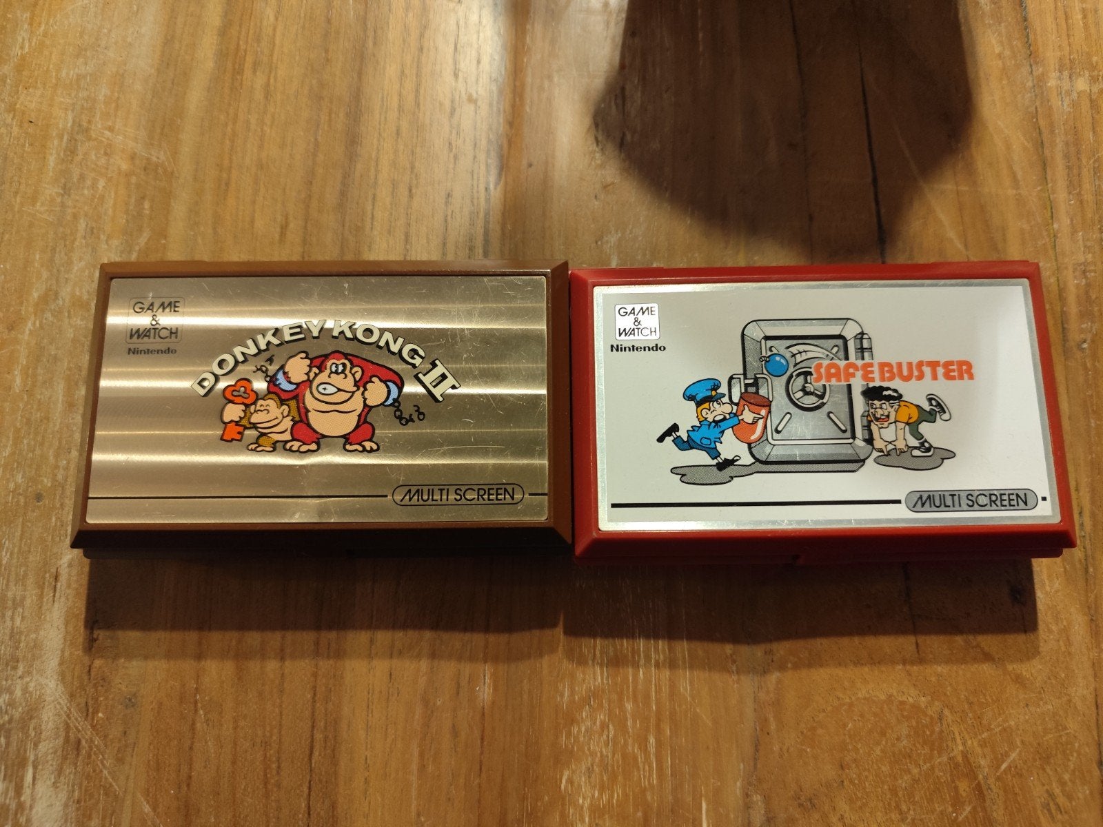 Nintendo Game & Watch: Donkey Kong II & Safe Buster, Ophalen of Verzenden, Nintendo, Gebruikt
