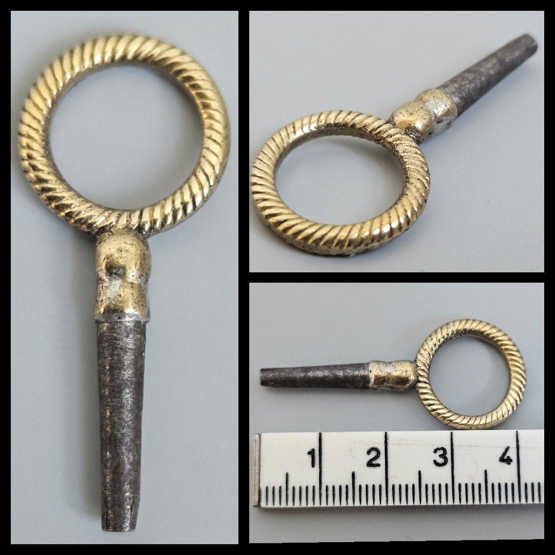 Antieke horlogesleutel voor een zakhorloge, Antiek en Kunst, Ophalen of Verzenden