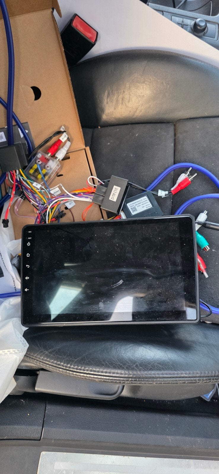 Android radio met stuurwiel interface audi a4 b7 avant, Auto diversen, Ophalen of Verzenden