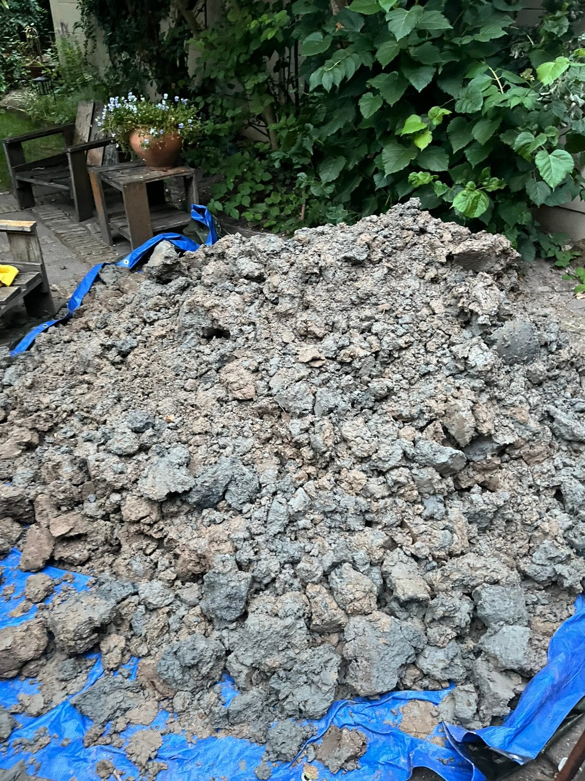 Gratis grond / klei, Ophalen, Tuinaarde