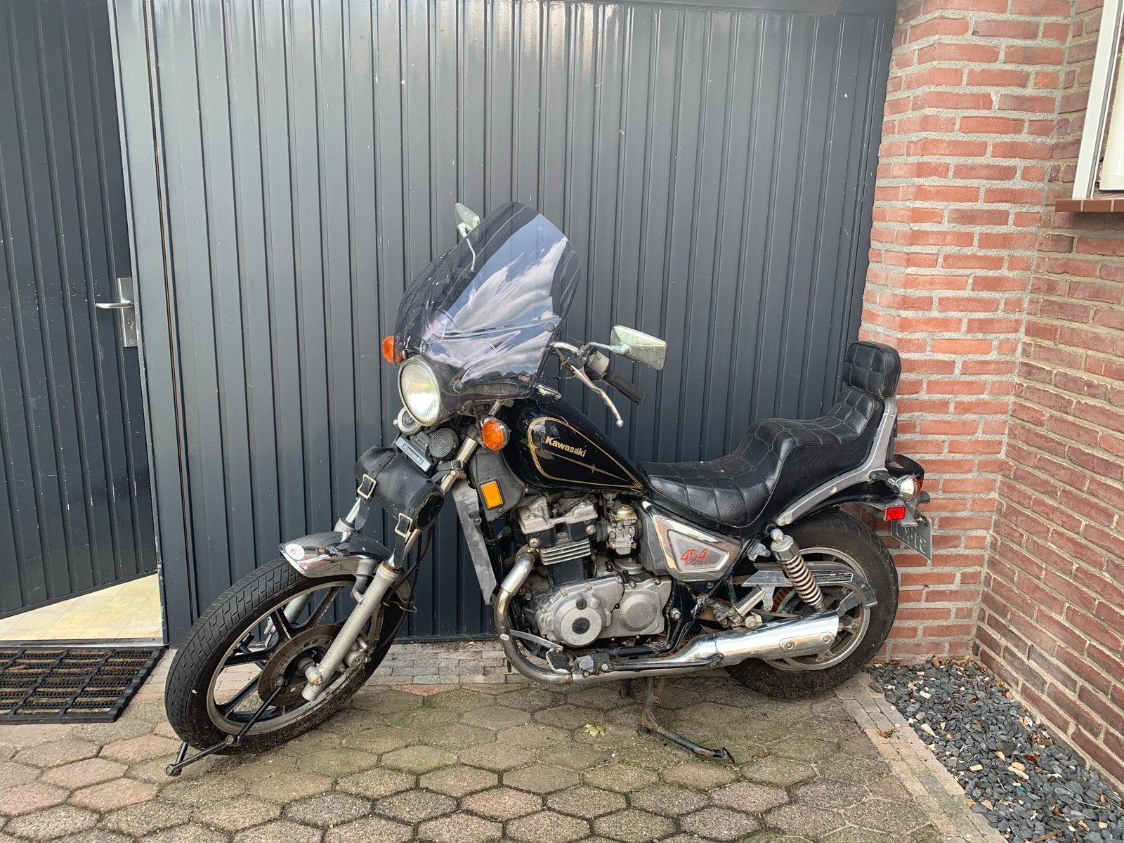 Kawasaki Chopper - Klassieke stijl, rijdt perfect!, 2 cilinders, Gebruikt, Particulier, Meer dan 35 kW