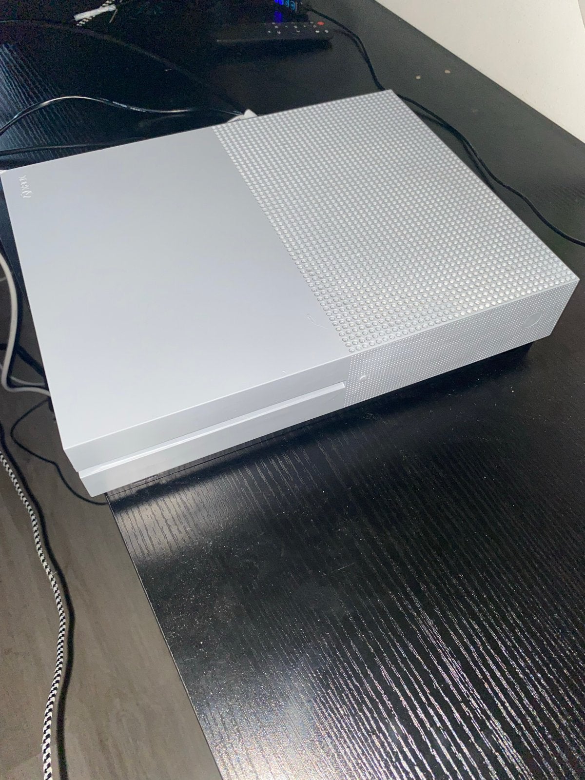 Xbox One S Console - grijs 1TB, 500 GB, Verzenden, Xbox One S, Zo goed als nieuw