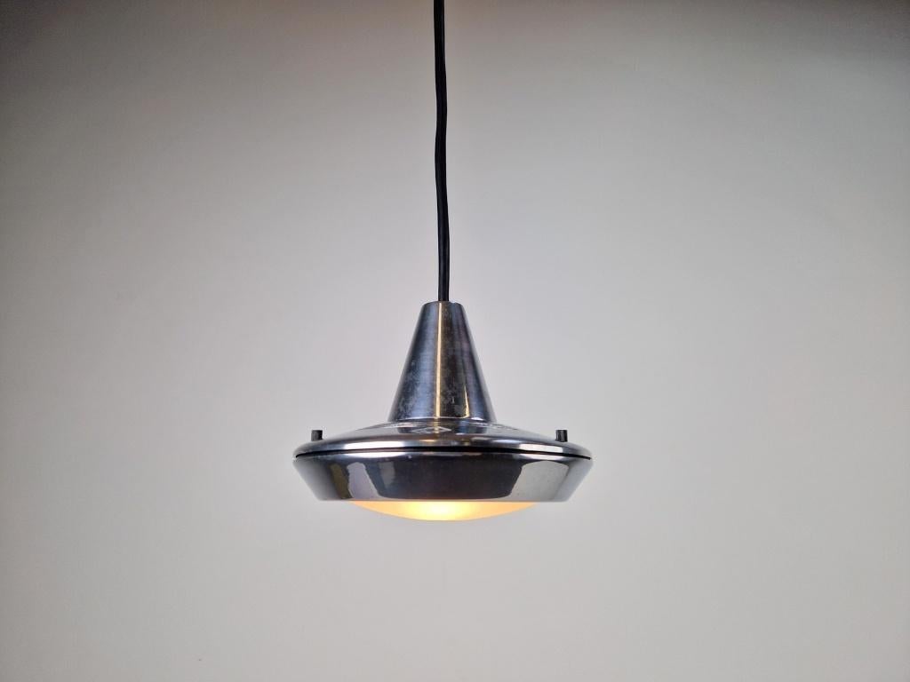 Vintage ursa minor hanglamp vico magistretti alu nemo ’90, N, Postmodern vintage, Ophalen of Verzenden, Minder dan 50 cm