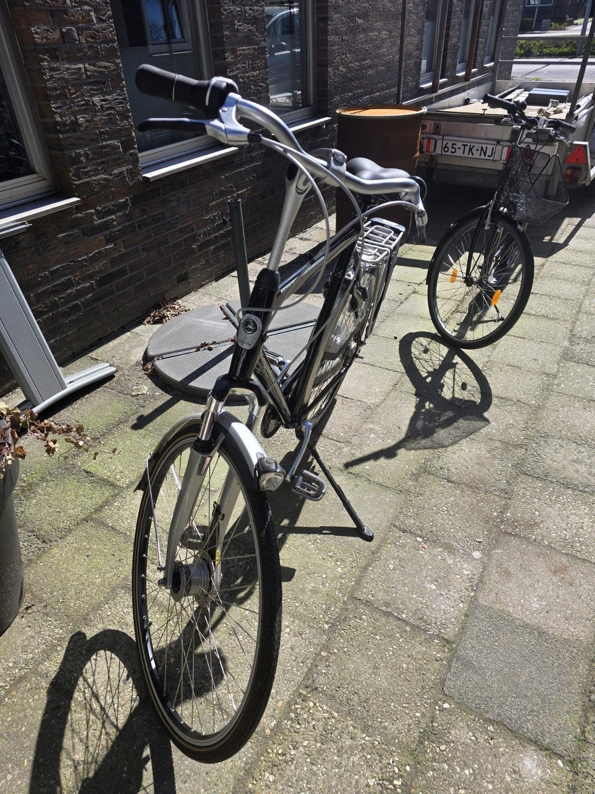 Gazelle herenfiets, Ophalen, Velgrem, Zo goed als nieuw, 65 cm of meer