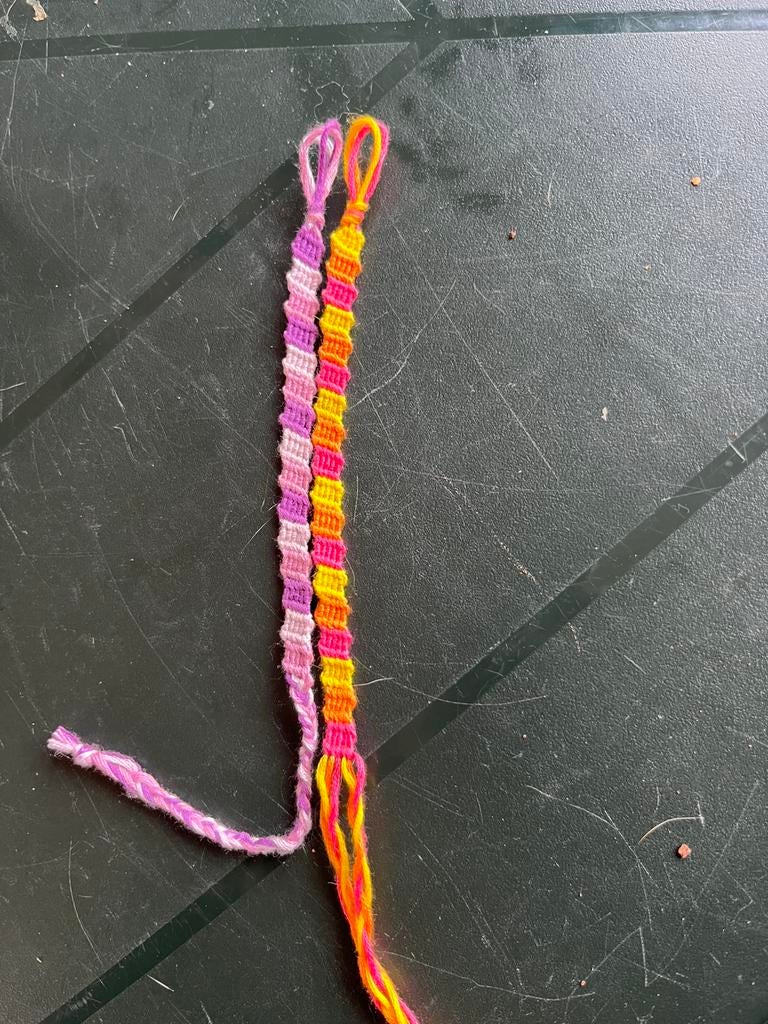 Flipflop touw armbandje, Verzenden, Zo goed als nieuw, Overige kleuren, Armband