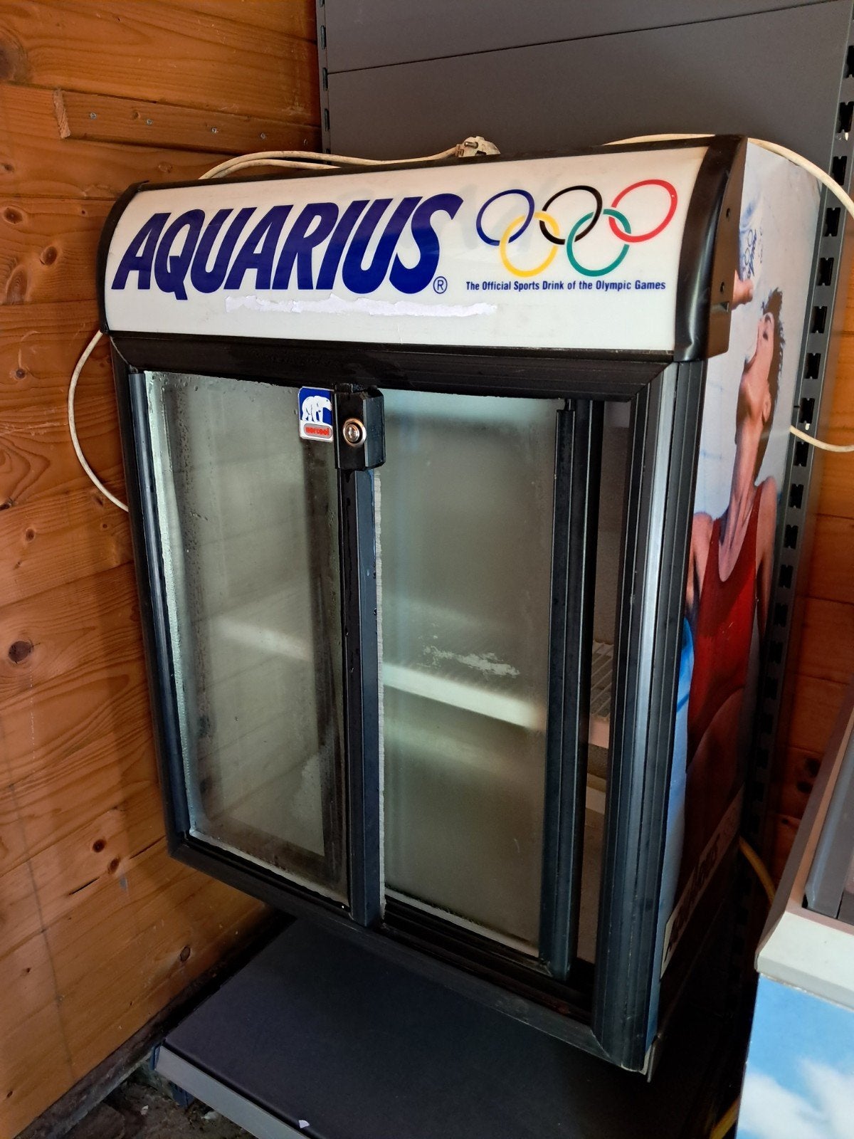 Aquarius Olympische Spelen Koelkast - Gebruikt, Witgoed en Apparatuur, Koelkasten en IJskasten, 100 tot 150 liter, 45 tot 60 cm