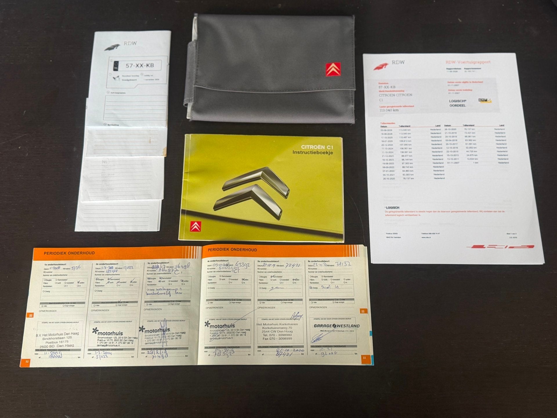 Citroen C1 1.0|NAP|AUTOMAAT|AIRCO|1EIGENAAR|5DEURS|NIEUWEAPK, Auto's, Dealer onderhouden, Stof, Gebruikt, 4 stoelen