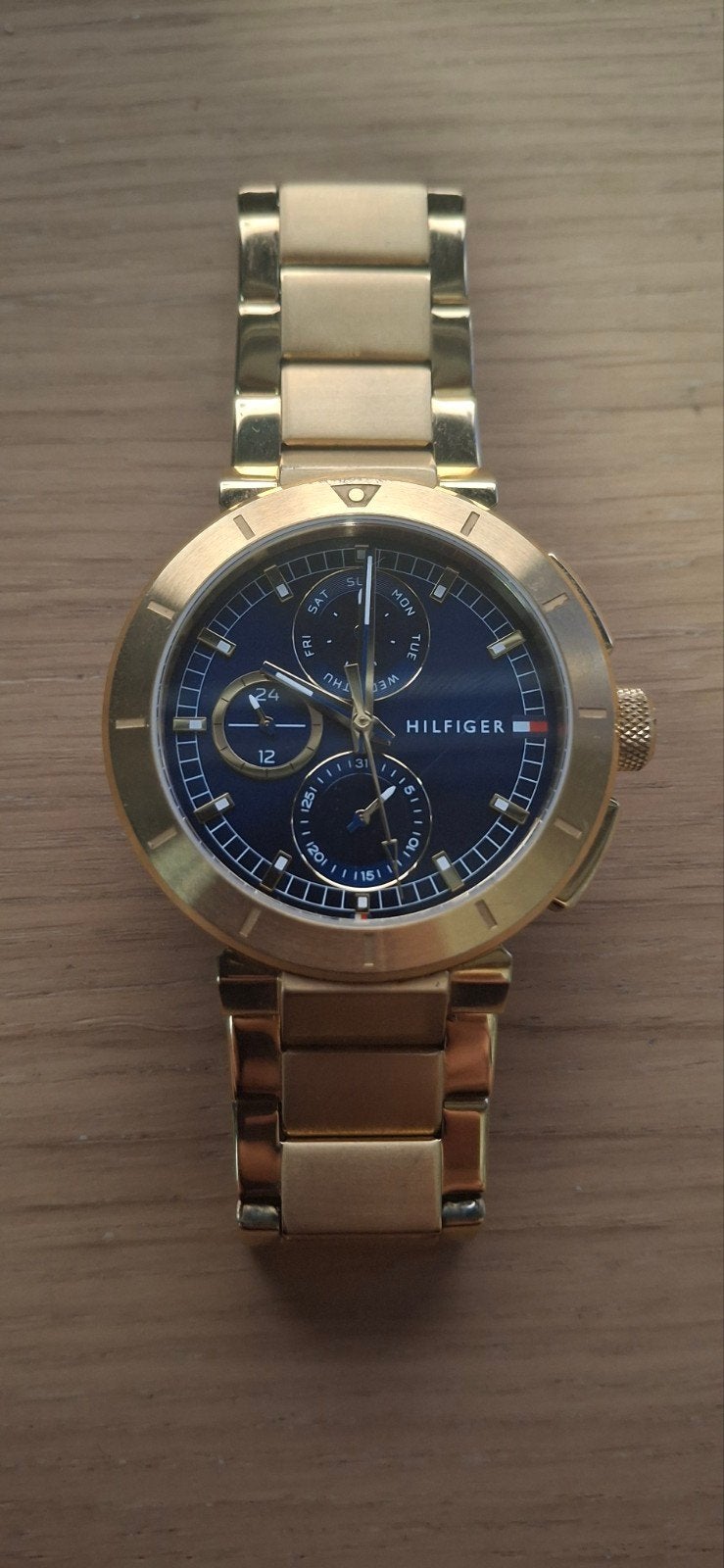 tommy hilfiger horloge, Sieraden, Tassen en Uiterlijk, Horloges | Dames, Overige merken, Staal, Polshorloge, Ophalen of Verzenden