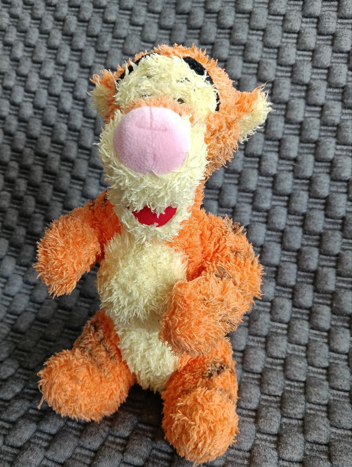 Tijgertje knuffel 23cm - Disney Winnie de Poeh, Oranje, Disney, Ophalen of Verzenden, Middelgroot (20 tot 80 cm)