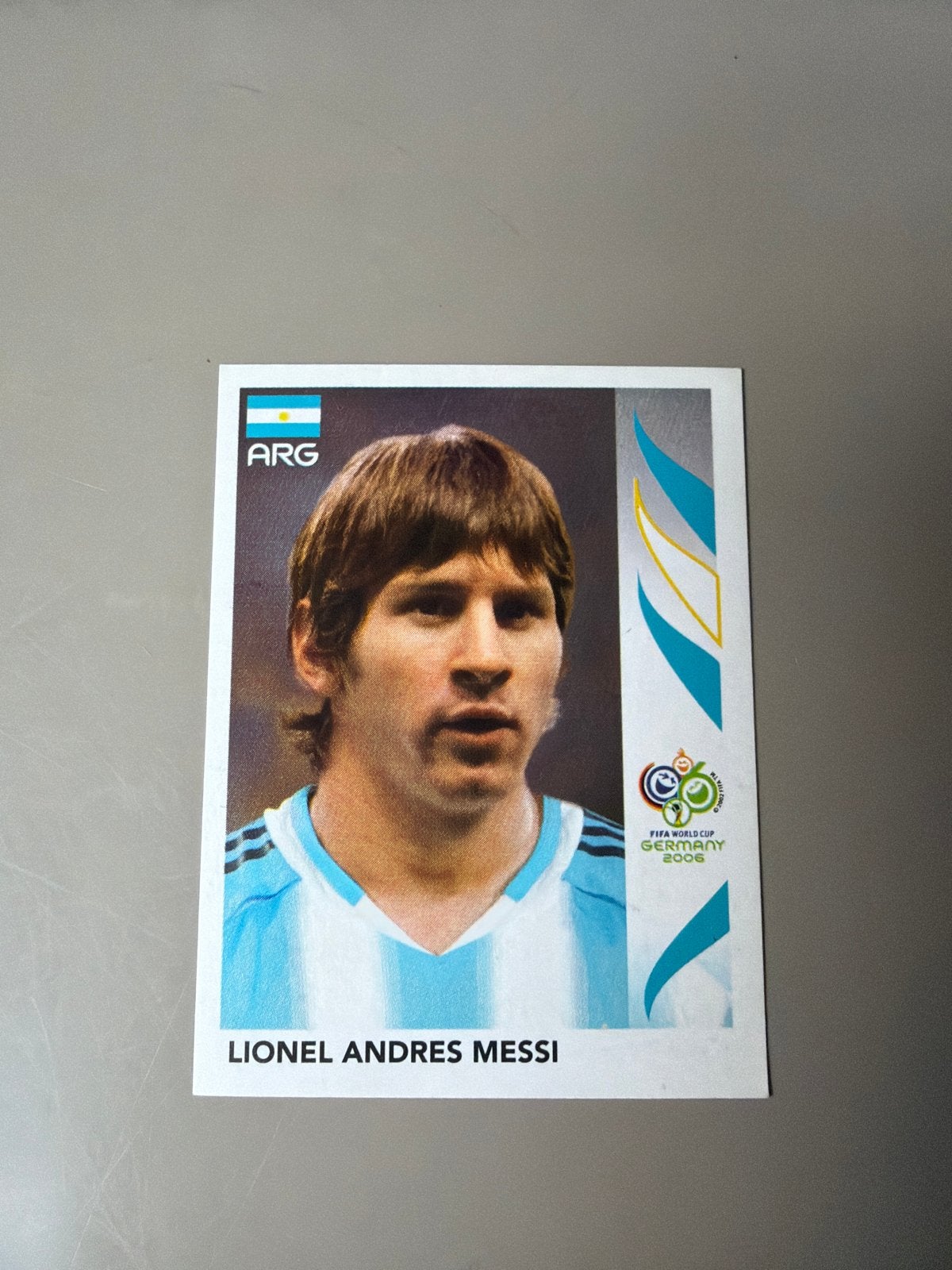 Lionel Messi Panini Sticker FIFA WK 2006, Ophalen of Verzenden