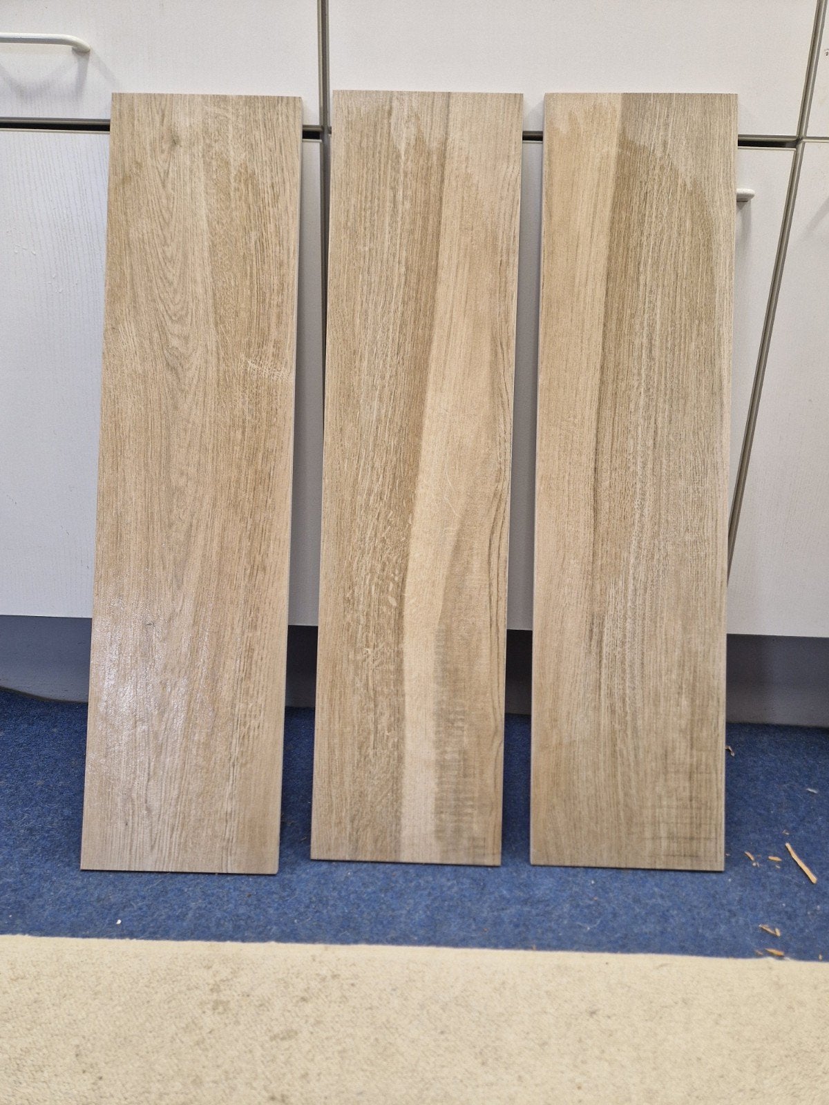 houtlook tegel 20x80 cm, Ophalen, 60 cm of meer, Keramiek, Nieuw