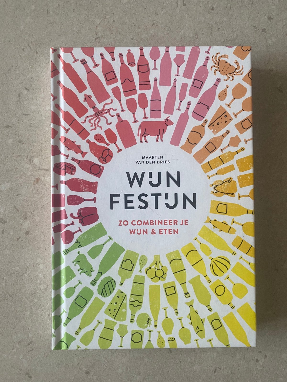 Maarten van den Dries - Wijnfestijn, Maarten van den Dries, Ophalen of Verzenden, Zo goed als nieuw, Frankrijk