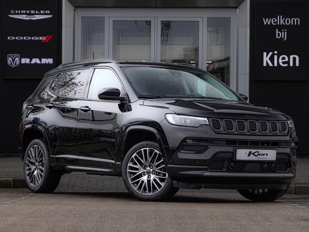 Jeep Compass 1.5T e-Hybrid S | Lederen bekleding met memory|, Auto's, Jeep, Bedrijf, Te koop, Compass, ABS, Achteruitrijcamera
