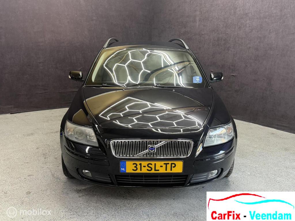 Volvo V50 2.4, Auto's, Volvo, 700 kg, Zwart, 1500 kg, 140 pk