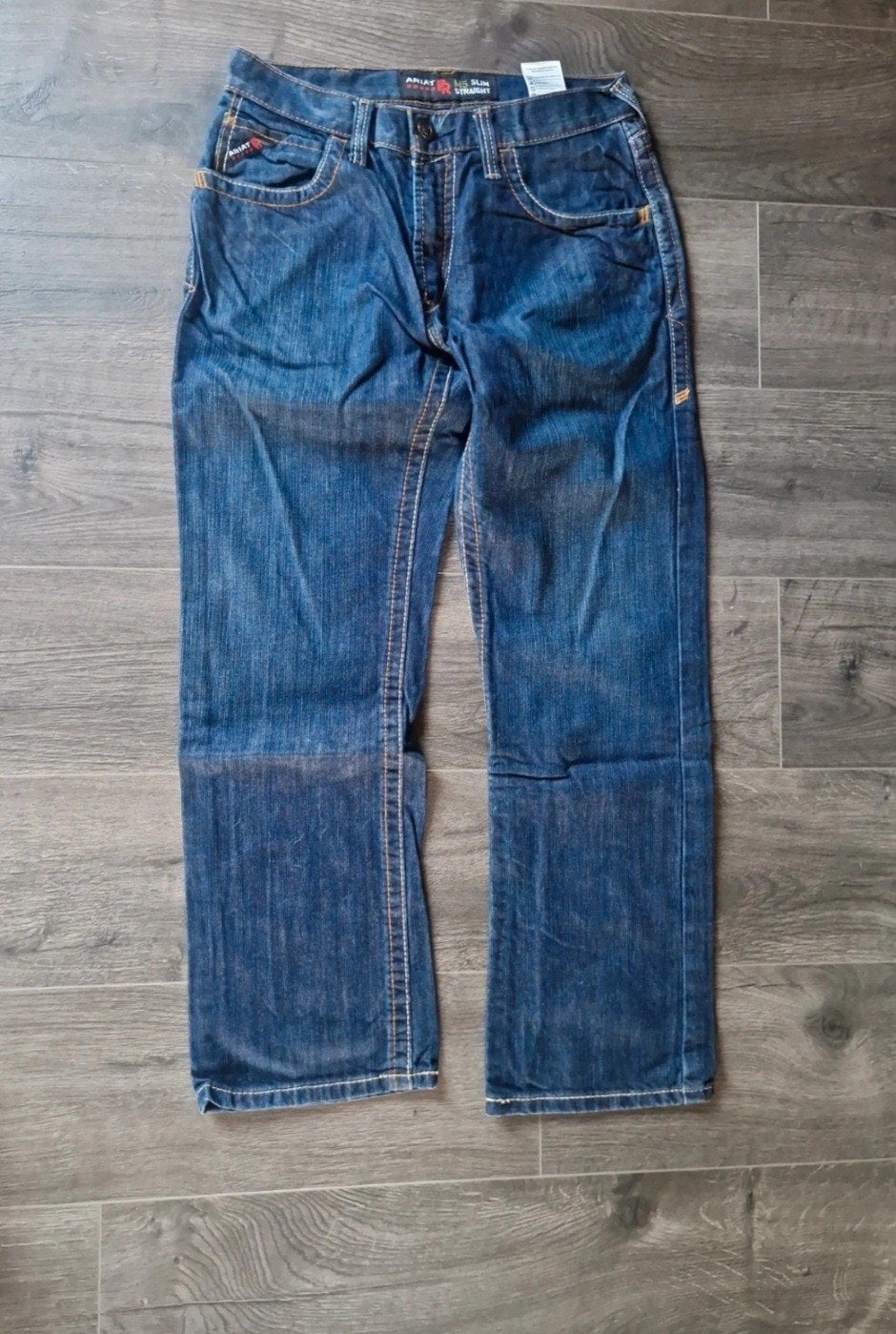 Ariat FR M5 slim straight 32/30, CAT 2 / NFP, W32 (confectie 46) of kleiner, Zo goed als nieuw, Ariat, Verzenden