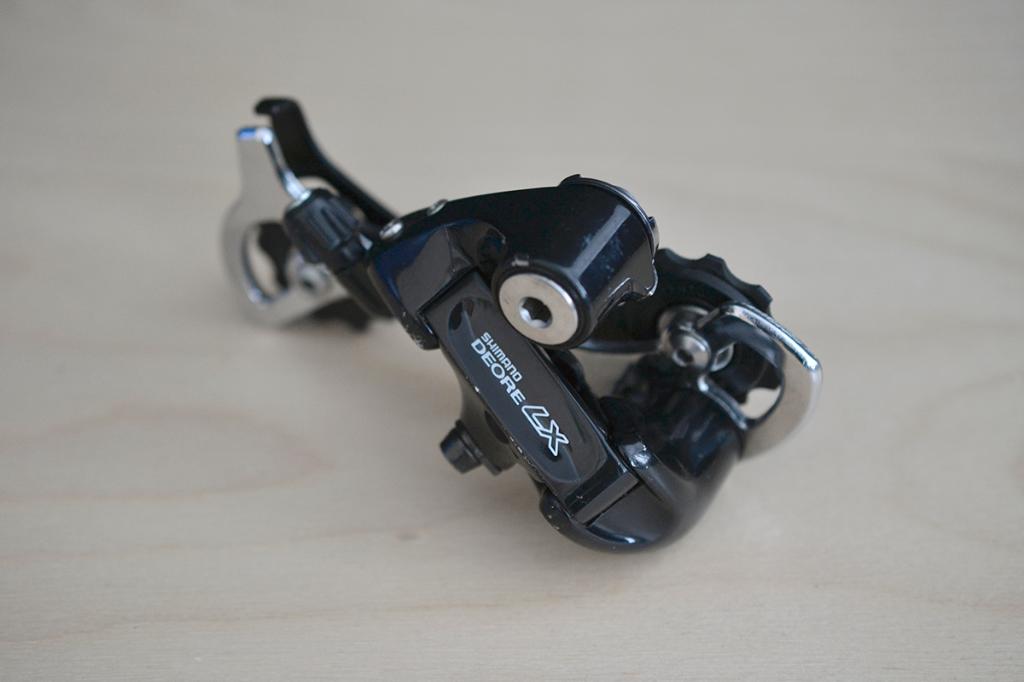 Shimano Deore LX RD-M567 achterderailleur (vintage MTB), Fietsen en Brommers, Fietsonderdelen, Ophalen of Verzenden, Gebruikt