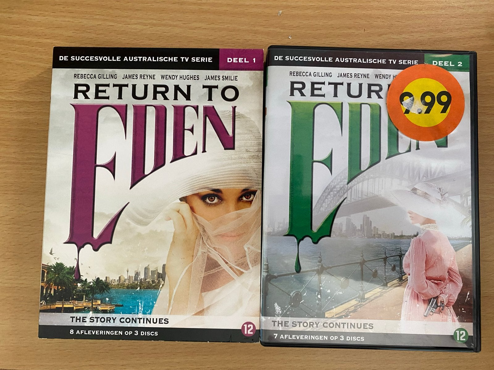 Return to Eden - Deel 1 & 2 (DVD), Cd's en Dvd's, Dvd's | Tv en Series, Seizoen 1, Nederlands, Drama, Ophalen of Verzenden