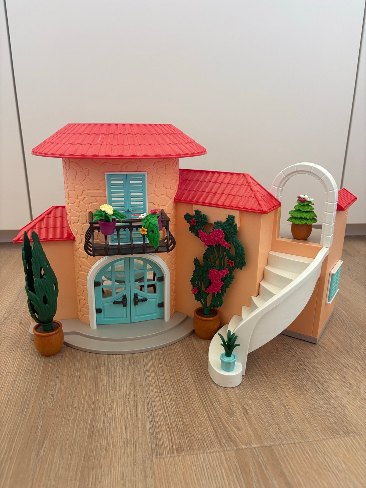 Playmobil Vakantiehuis met meubels, figuren en dieren, Gebruikt, Gebouw, Complete set, Family fun
