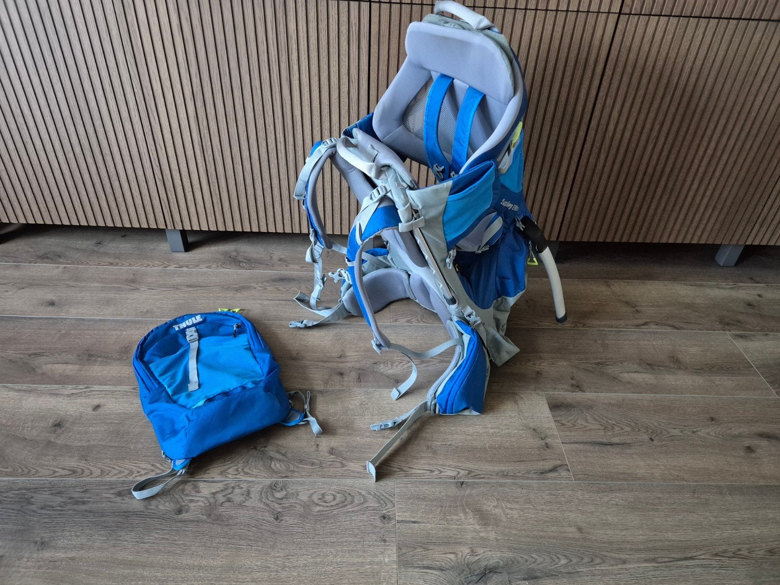 Thule Sapling Elite Draagrugzak met afneembare Rugzak, Kinderen en Baby's, Overige merken, Ophalen of Verzenden, Zo goed als nieuw