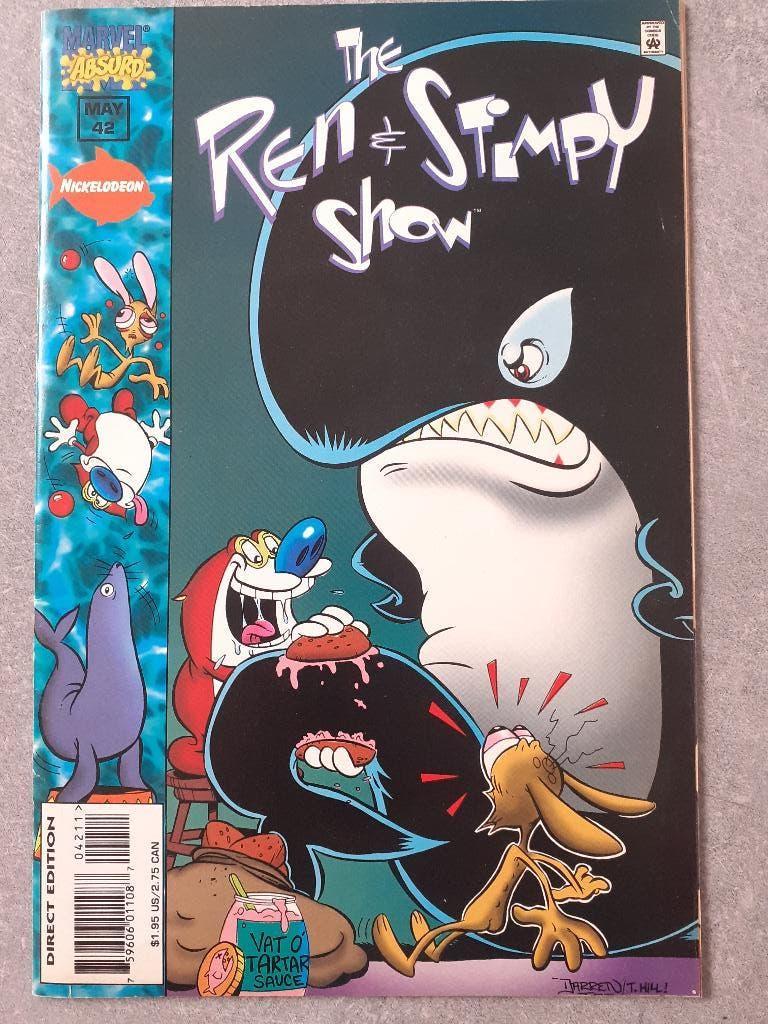 The Ren & Stimpy Show #42 - The Big Answer, Eén comic, Amerika, Marvel Comics, Ophalen of Verzenden