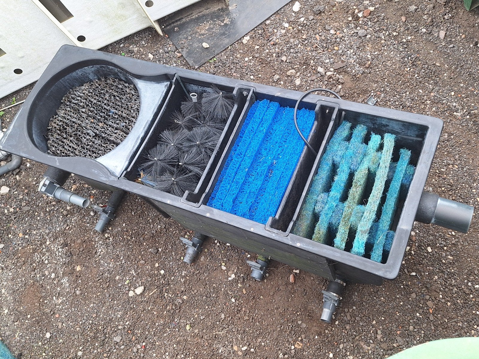 Mooi delta 24000 fmvijver filter met inhoud, Tuin en Terras, Ophalen, Gebruikt, Vijverfilter