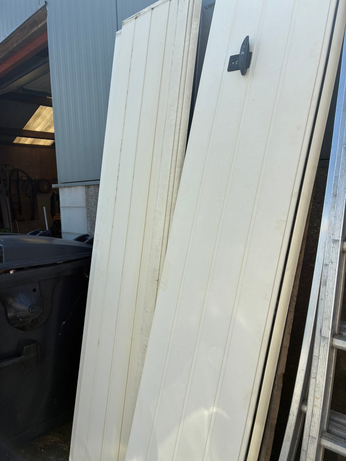 Garage deur sectionaal, Doe-het-zelf en Verbouw, Deuren en Horren, Ophalen, Garagedeur, Zo goed als nieuw, 120 cm of meer
