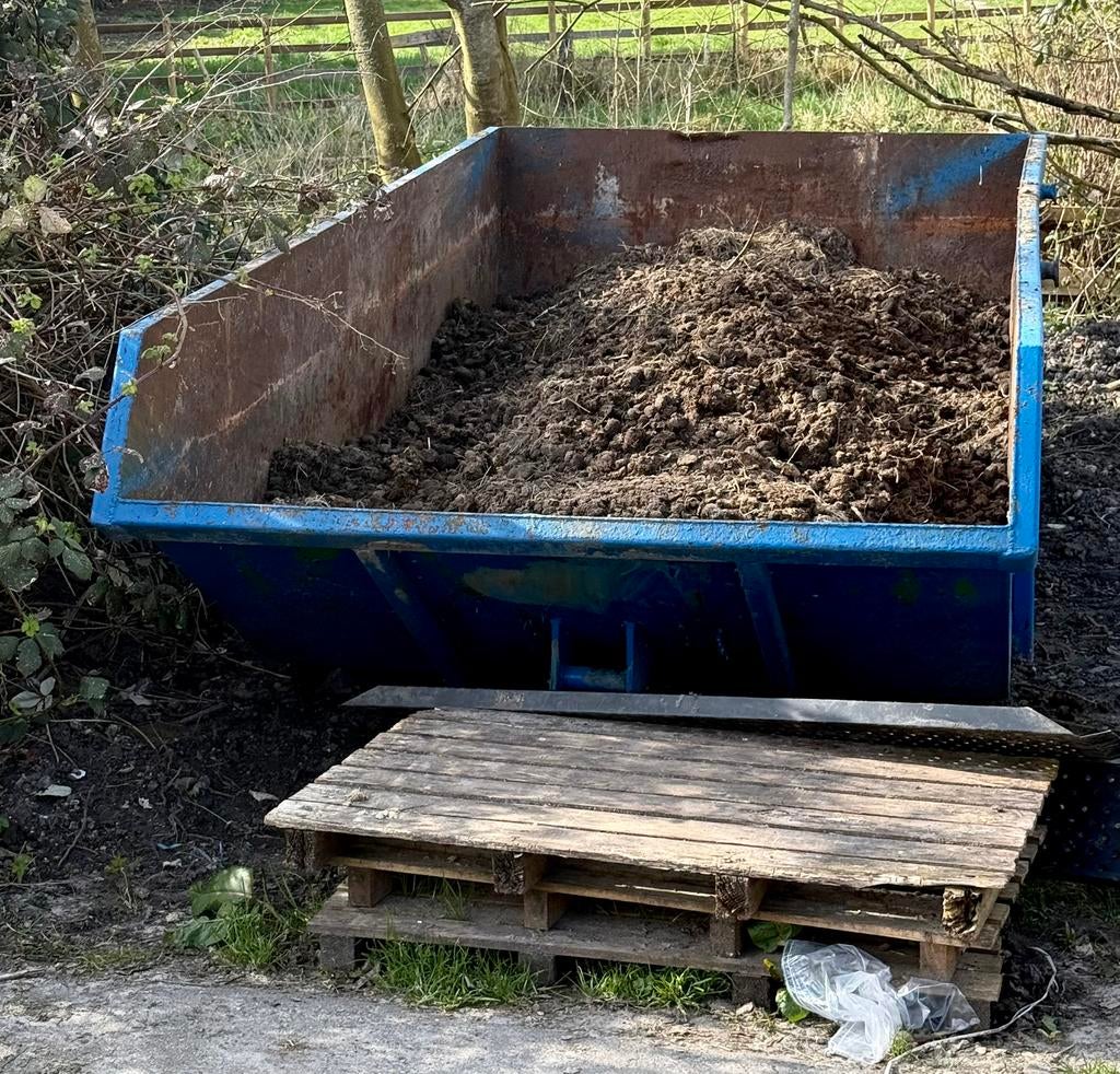 Gratis paardenmest ophalen!, Ophalen