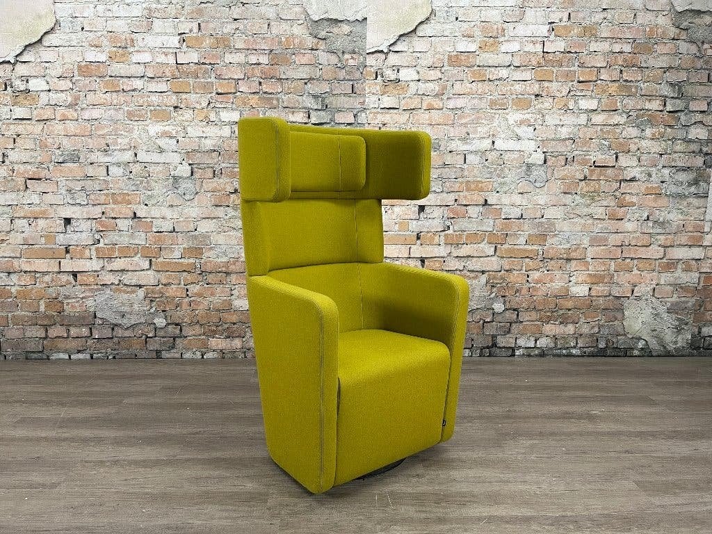 Bene Parcs Wing Chair groen bij TheReSales, Ophalen, Minder dan 75 cm, Design, Zo goed als nieuw