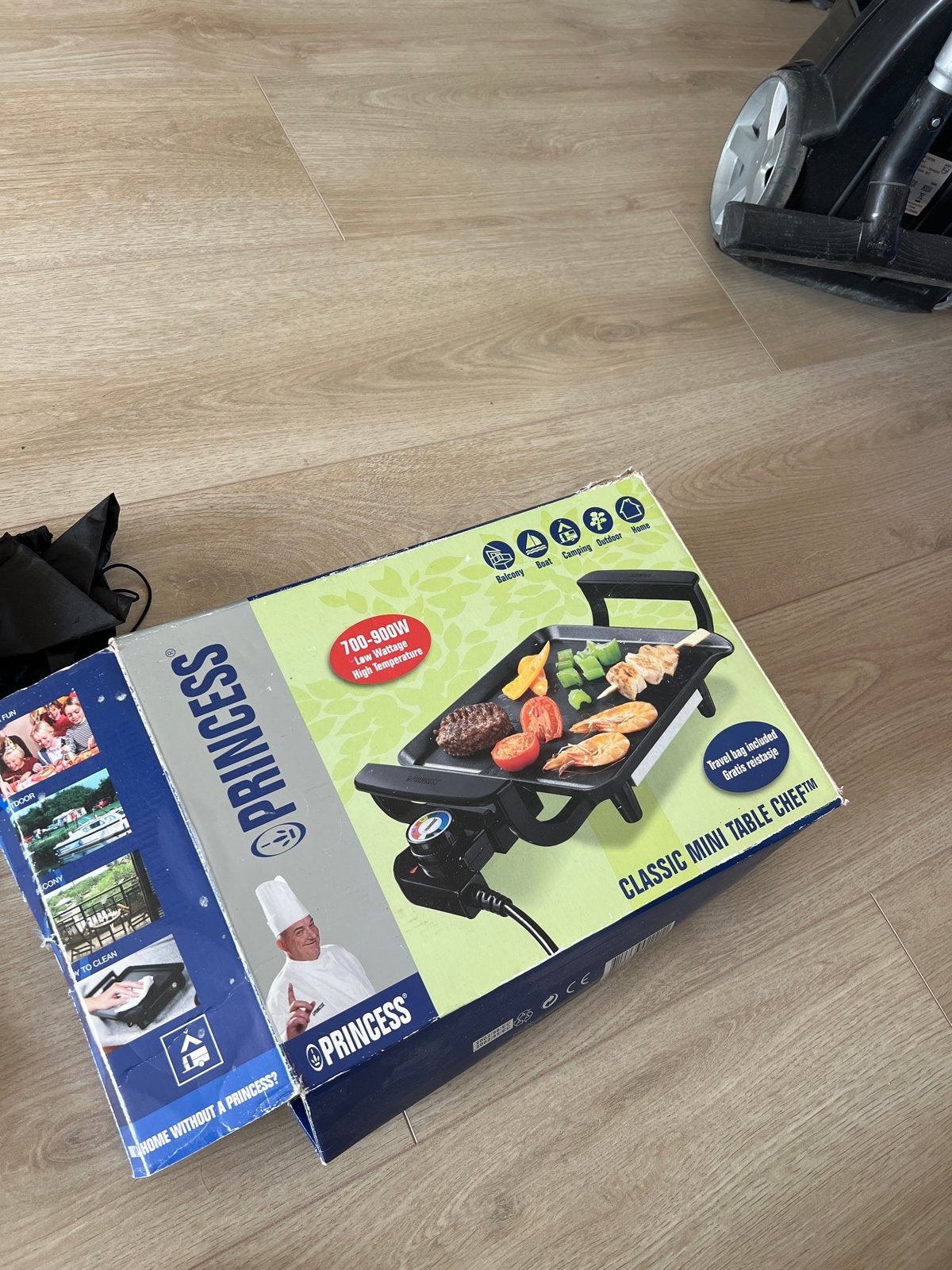 Princess Classic Mini Table Chef Grill - Compact & Handig, Ophalen, Gebruikt, Tafelgrill