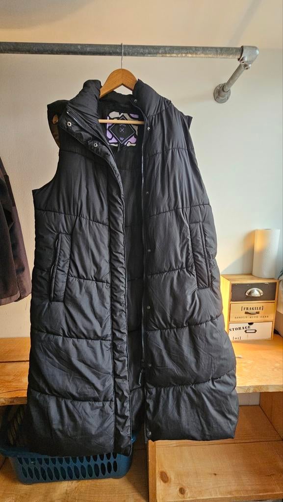 Lange bodywarmer, Kleding | Dames, Bodywarmers, Ophalen of Verzenden, Zo goed als nieuw, Maat 38/40 (M)