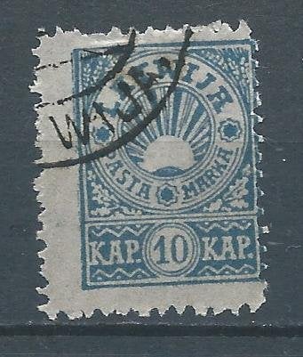 C727 - Baltische staten – Letland – MiNr 24A (gestempeld), Ophalen of Verzenden, Overige landen, Gestempeld