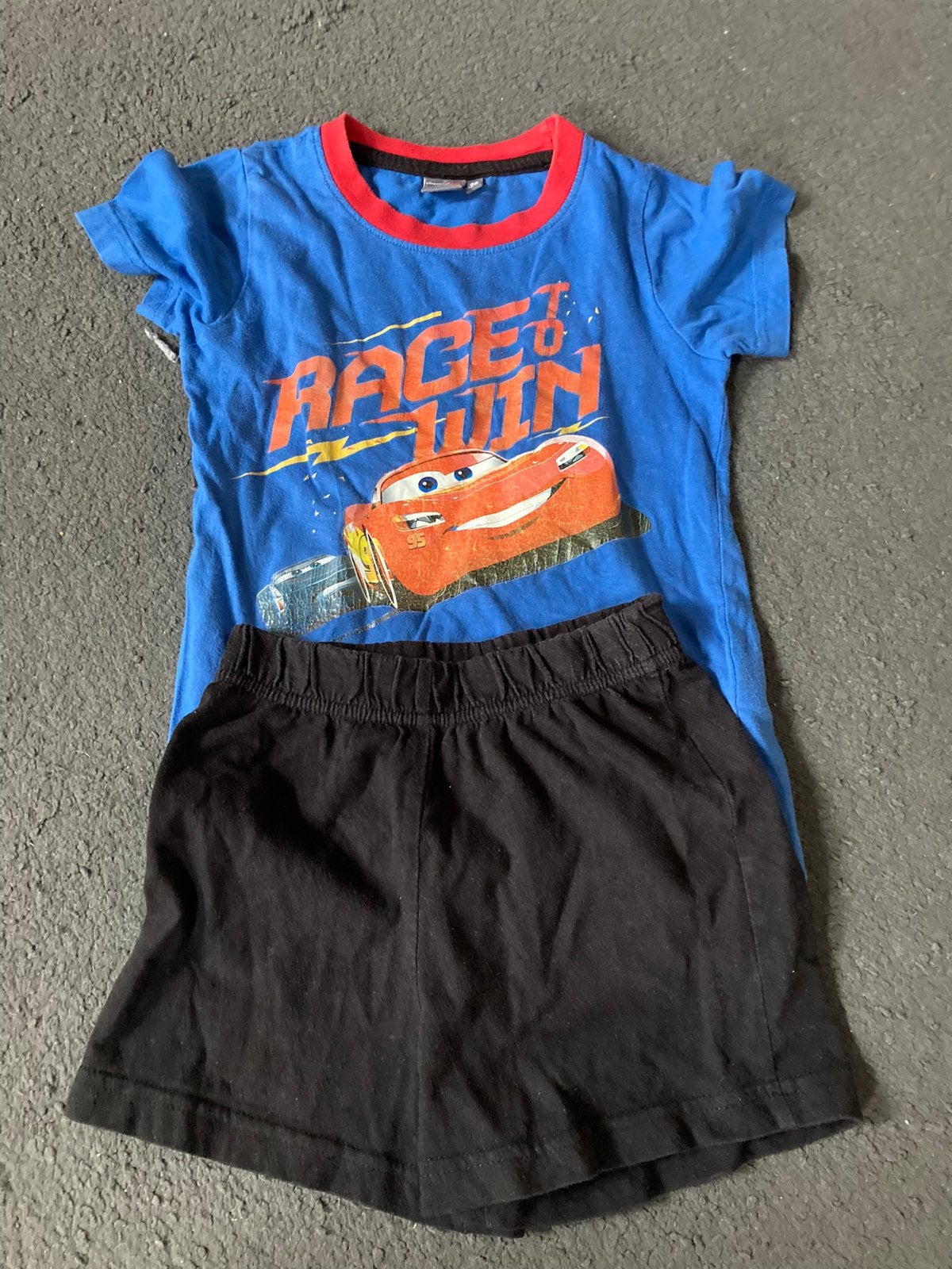 Shortama Disney Cars maat 98/104, Ophalen of Verzenden, Gebruikt, Jongen, Nacht- of Onderkleding