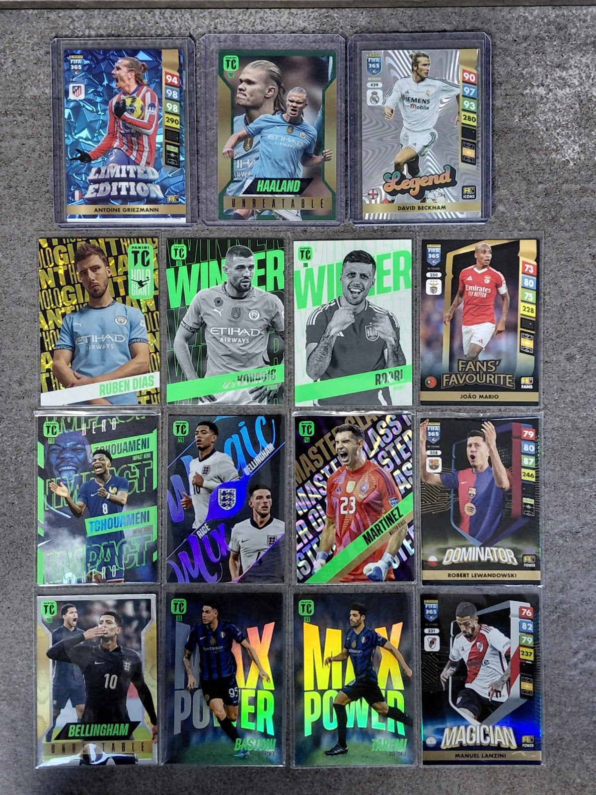 Voetbal Spelerskaarten - Diverse Topspelers, Ophalen of Verzenden, Zo goed als nieuw, Buitenlandse clubs, Spelerskaart