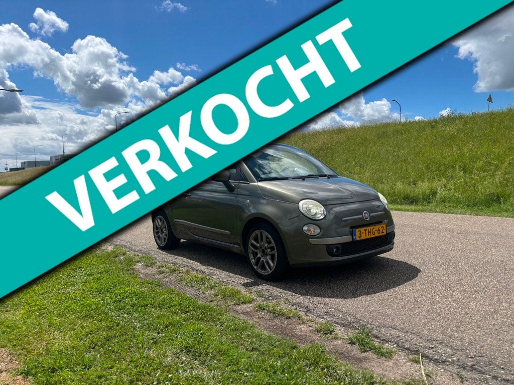 Fiat 500 1.2 Naked, Auto's, Fiat, Bedrijf, ABS, Airbags, Elektrische ramen, Startonderbreker, Benzine, Euro 4, A, Hatchback, Handgeschakeld