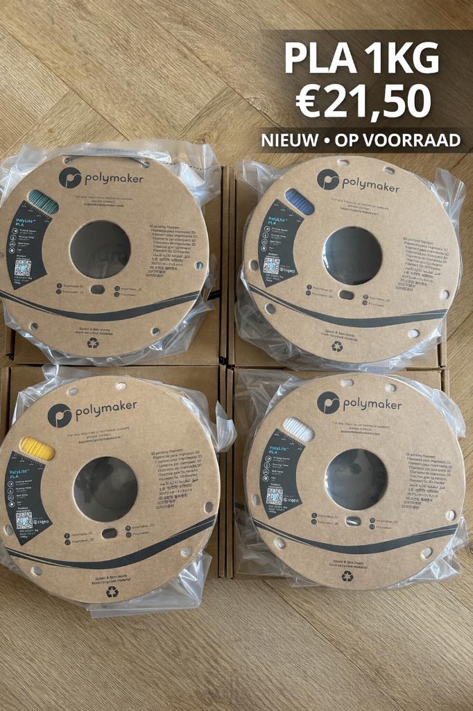 Polymaker PLA/PETG/CoPE Filament 3D  NIEUW  v.a. €13 kg, Ophalen of Verzenden, Nieuw