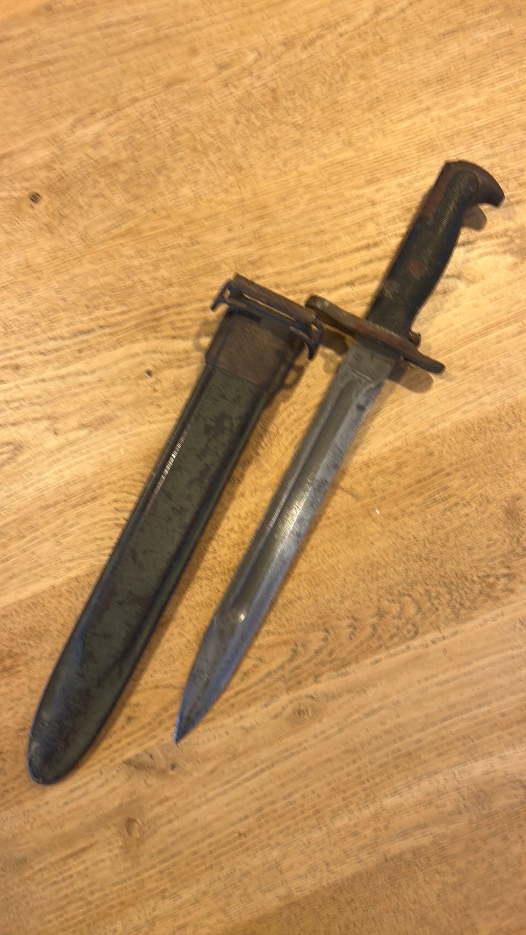 USA Garand bajonet M1903 (US2601), Verzamelen, Verzenden, Landmacht, Amerika, Mes of Dolk