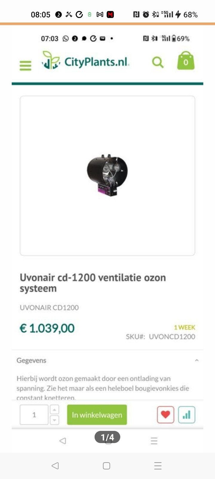 Zeer complete kweekset plug and play, moet je zien!, Tuin en Terras, Kweekspullen, Ophalen, Nieuw