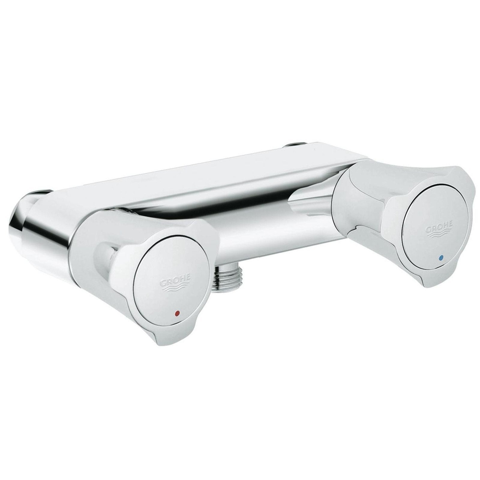 Costa-L douchemengkraan 120 mm zonder S-koppelingen chroom, Ophalen, Nieuw, Chroom, Kraan