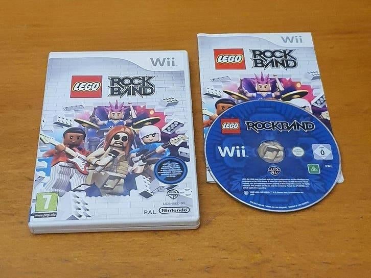 Wii | LEGO Rock Band / LEGO RockBand, Spelcomputers en Games, Muziek, Gebruikt, Ophalen of Verzenden, 3 spelers of meer