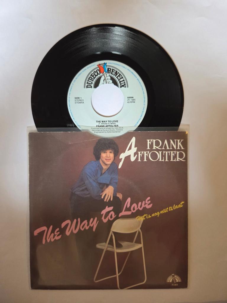Frank Affolter - The way to love, Gebruikt, 7 inch, Single, Ophalen of Verzenden
