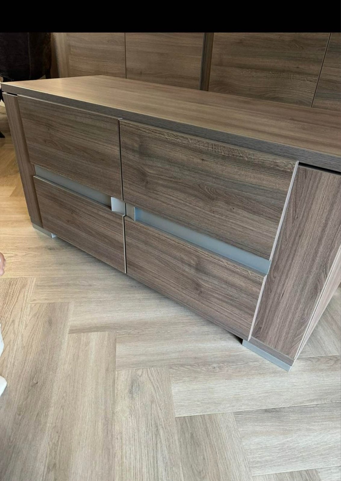 Complete Meubelset: Dressoir, TV-meubel en Eettafel spoed!, Ophalen, Zo goed als nieuw, 25 tot 50 cm, 200 cm of meer
