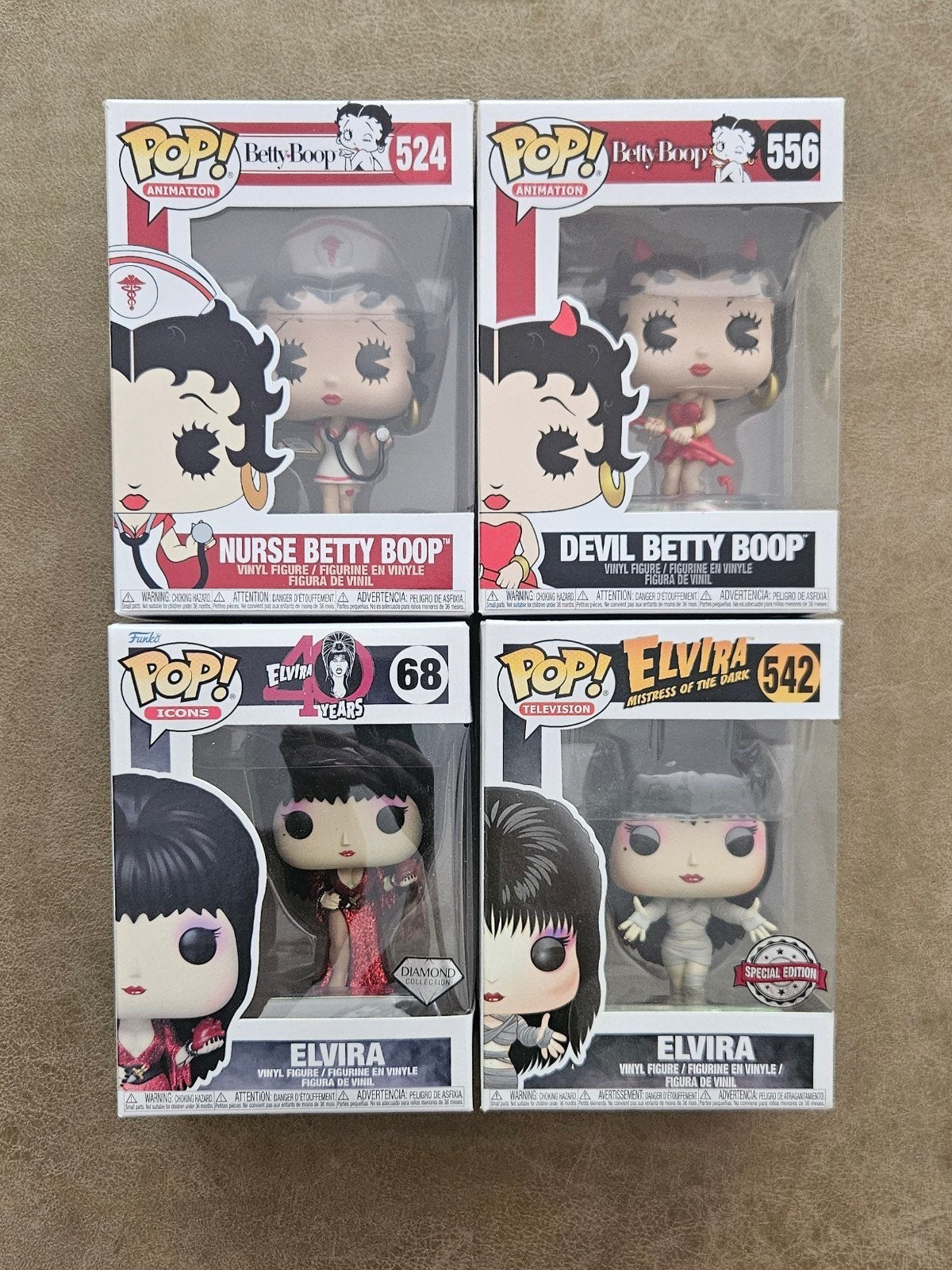 Funko Pop Betty Boop / Elvira, Ophalen of Verzenden