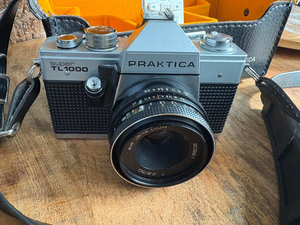 Praktica Sorry uper TL 1000 spiegelreflexcamera., Audio, Tv en Foto, Fotocamera's Analoog, Zo goed als nieuw, Spiegelreflex, Overige Merken