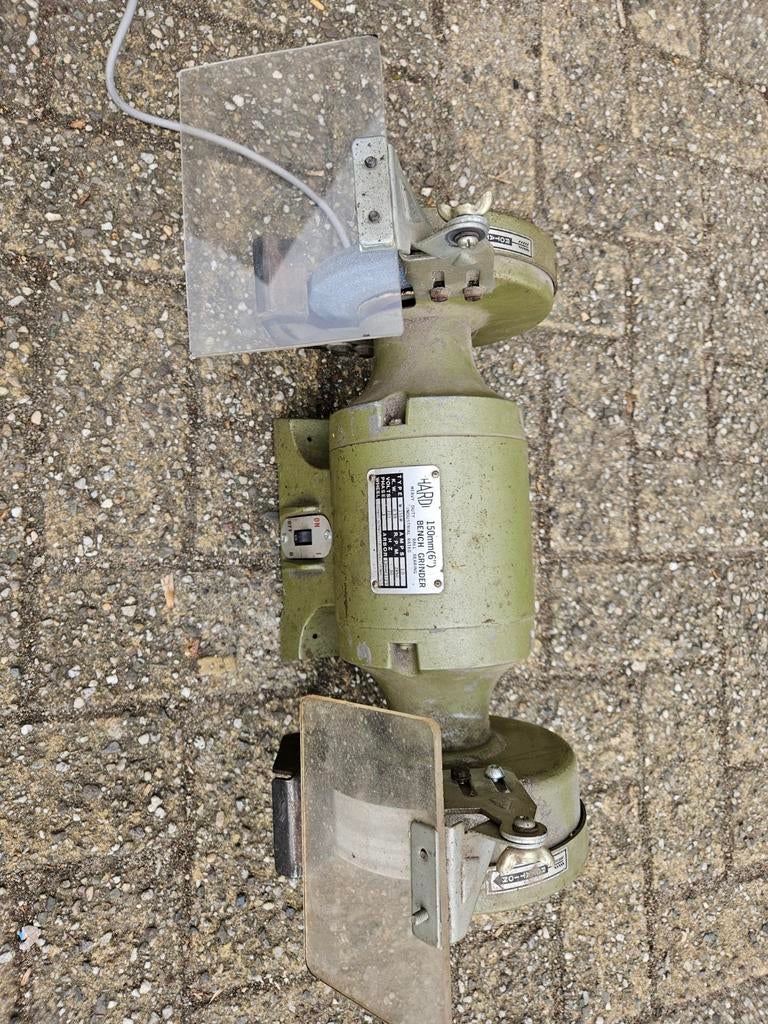 HARDI 150mm (6") Bench Grinder - Werkbankslijpmachine, Ophalen, Gebruikt, Minder dan 700 watt, Werkbankslijpmachine