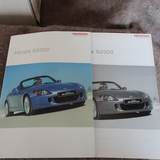 Honda S2000 folder NL tekst plus prijslijst documentatie, Boeken, Ophalen of Verzenden, Zo goed als nieuw, Honda
