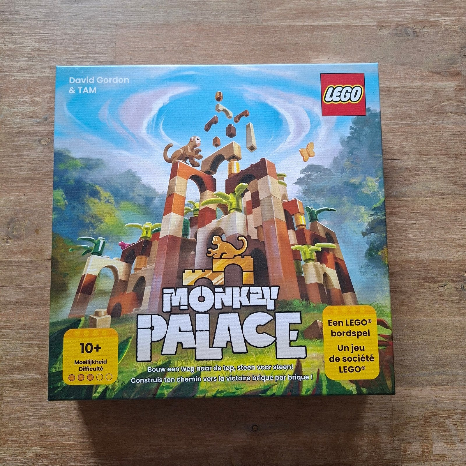 LEGO Monkey Palace Bordspel - Bouw je weg naar de top!, Drie of vier spelers, Ophalen of Verzenden, Zo goed als nieuw, LEGO